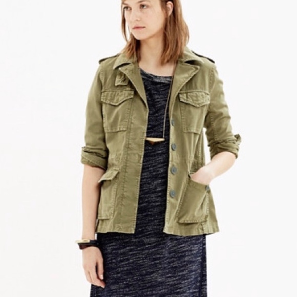 Madewell Green Jacket - Picture 1 of 2